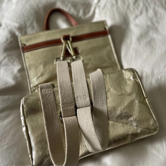 UNUSED UASHMAMA CHIARA BAG -color Platino - Picture 6 of 7